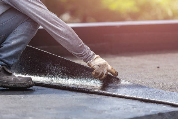 Professional Crawl Space Encapsulation technician working in Alexandria, OH